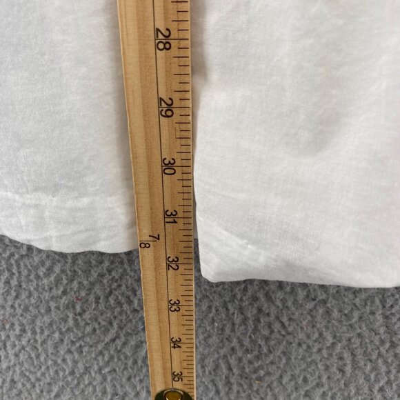 Guess Dress Womens 5 White Sundress Smocked Waist Pleated Mini Spaghetti Straps - Picture 11 of 12